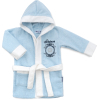 Дитячий халат Miniworld махровий (15119-104B-blue)