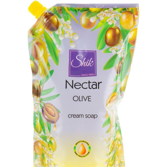 Рідке мило Shik Nectar Оливкове дой-пак 460 г (4820023367944)