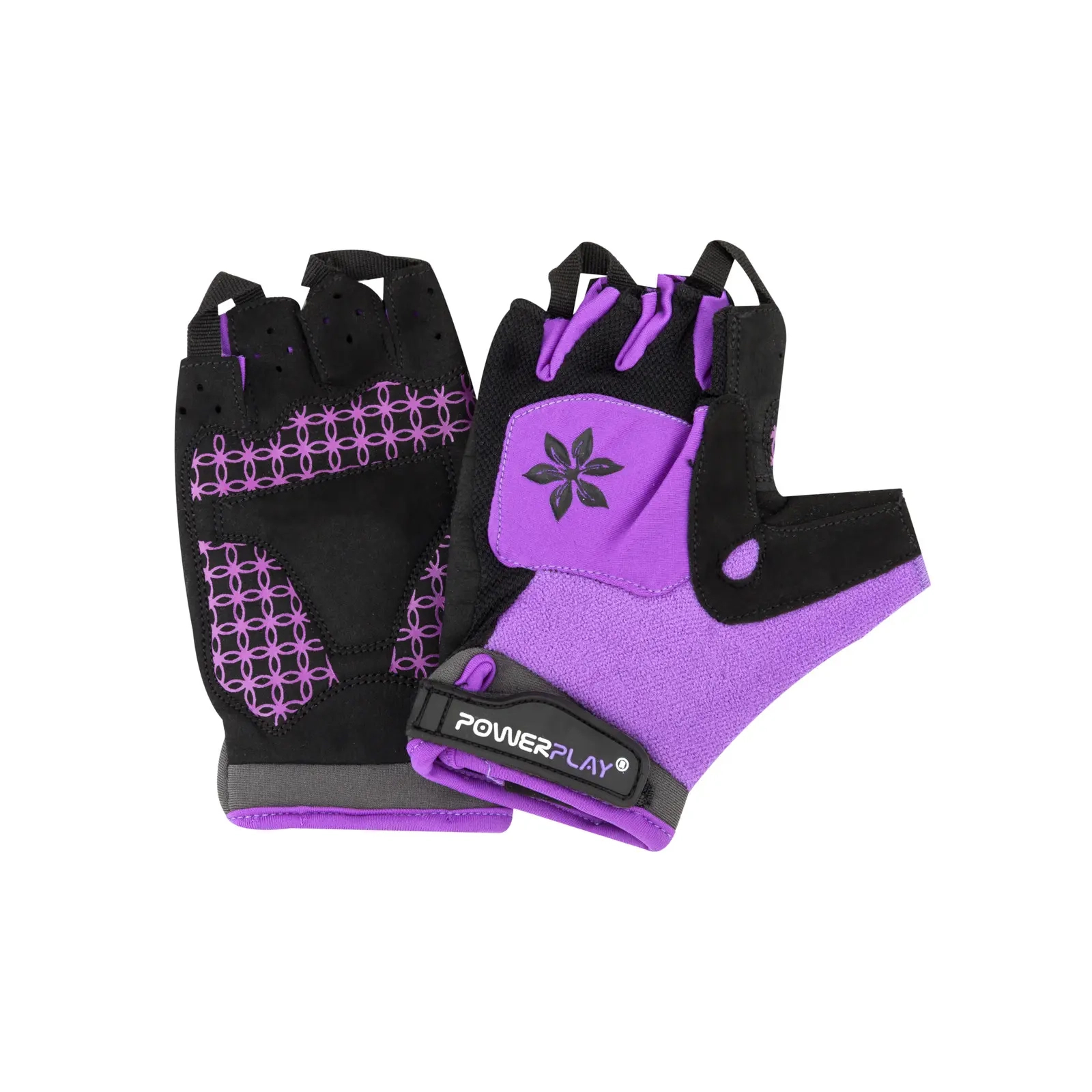 Велоперчатки PowerPlay 5284 Фіолетові XS (SALE_5284_XS_Purple) изображение 4