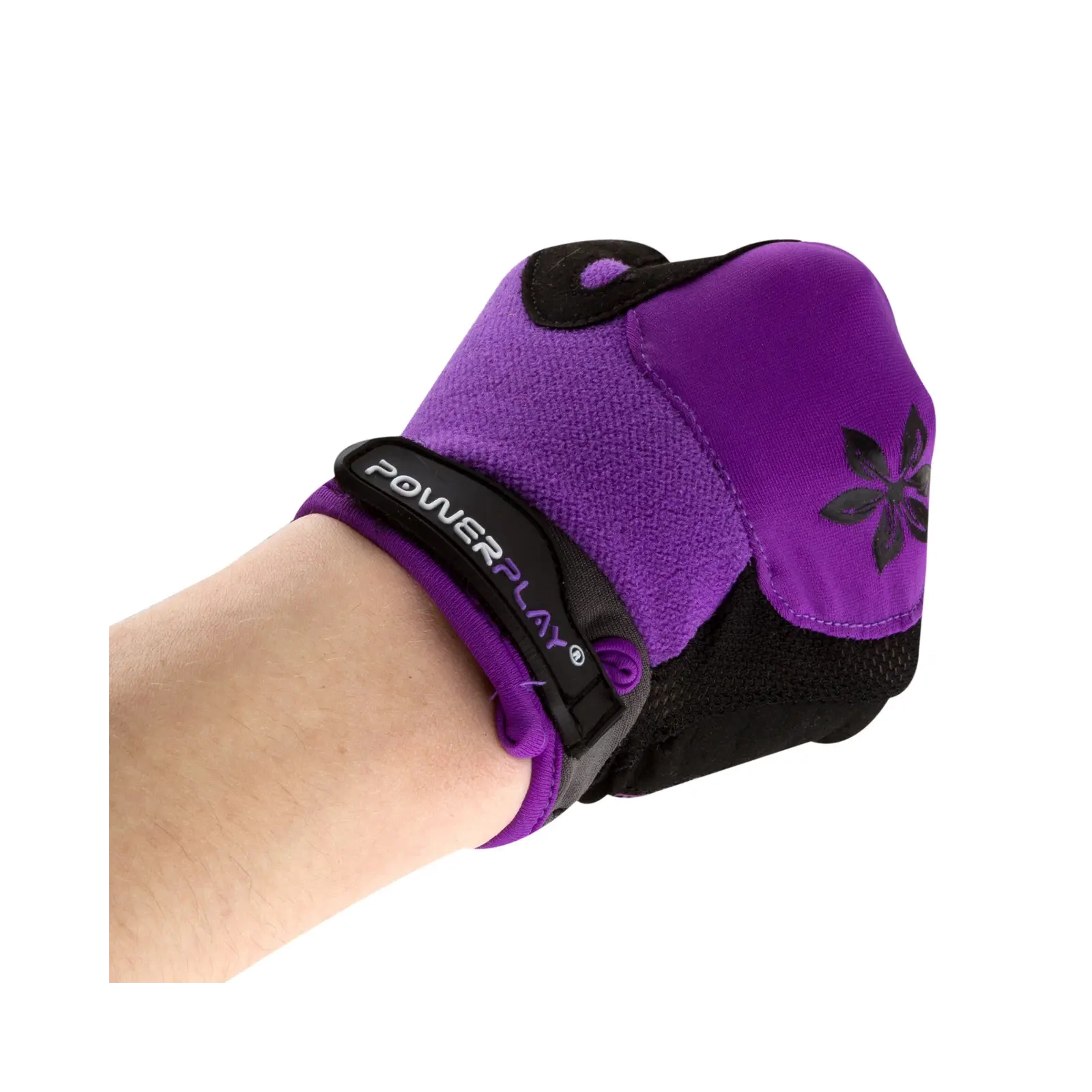 Велоперчатки PowerPlay 5284 Фіолетові XS (SALE_5284_XS_Purple) изображение 5
