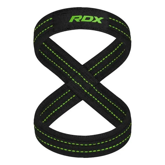 Кистевые лямки RDX Gym Lifting 8 Figure Straps Army Green L (WAC-W8AGN-L) изображение 4