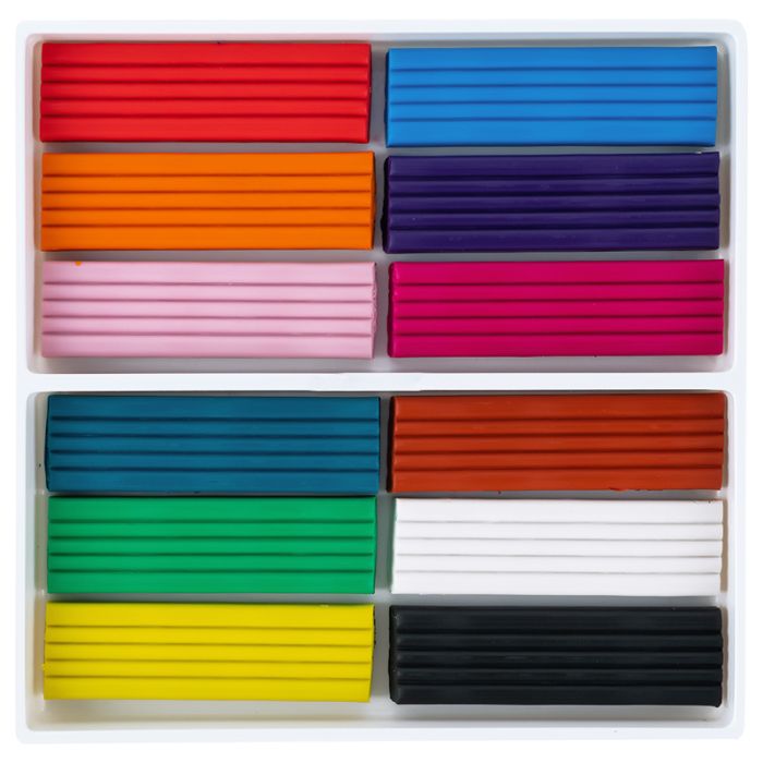 Пластилін Kite Classic 12 кольорів, 240 г (K-1086) зображення 3