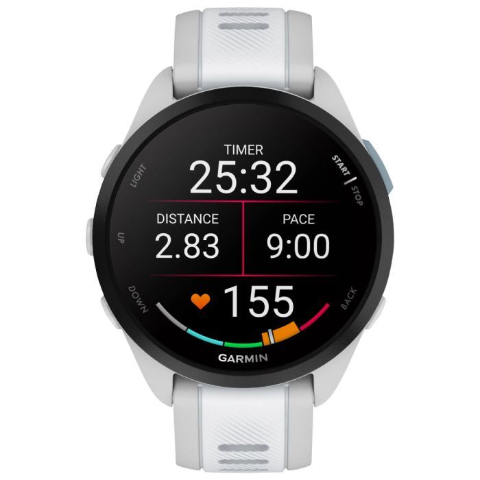 Смарт-часы Garmin Forerunner 165, GPS, Mist Grey/Whitestone, GPS (010-02863-21) изображение 2