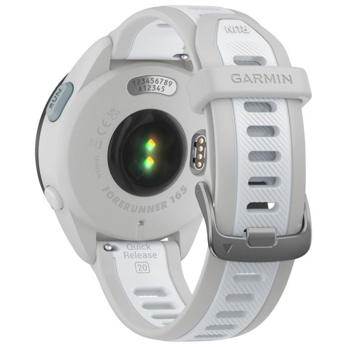 Смарт-часы Garmin Forerunner 165, GPS, Mist Grey/Whitestone, GPS (010-02863-21) изображение 6
