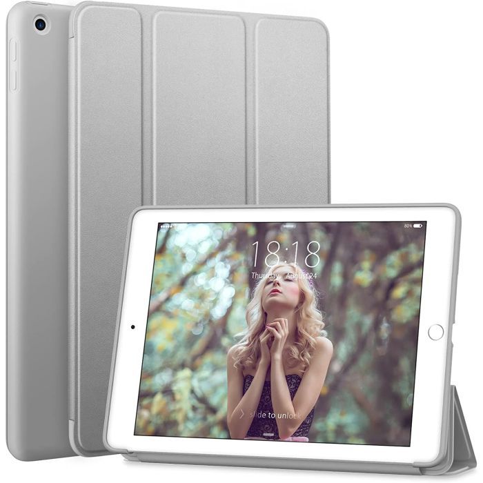 Чохол до планшета BeCover Tri Fold Soft TPU Silicone Apple iPad Air 4 10.9 2020/2021 Gray (706872) (706872) зображення 2