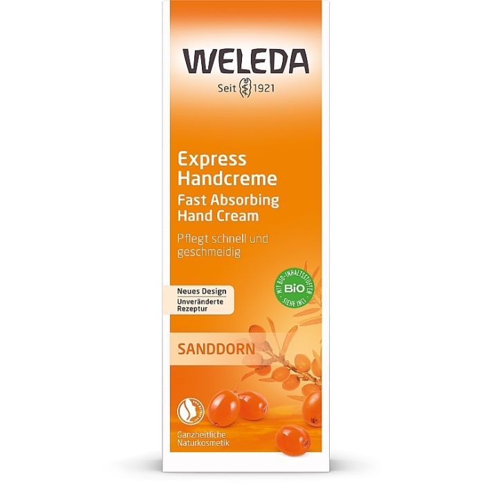 Крем для рук Weleda Sea Buckthorn Експрес-догляд 50 мл (4001638523028) зображення 3