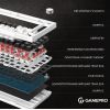 Клавиатура GamePro MK160B Hot-Swap Red Swich RGB USB UA Black (MK160B) изображение 6