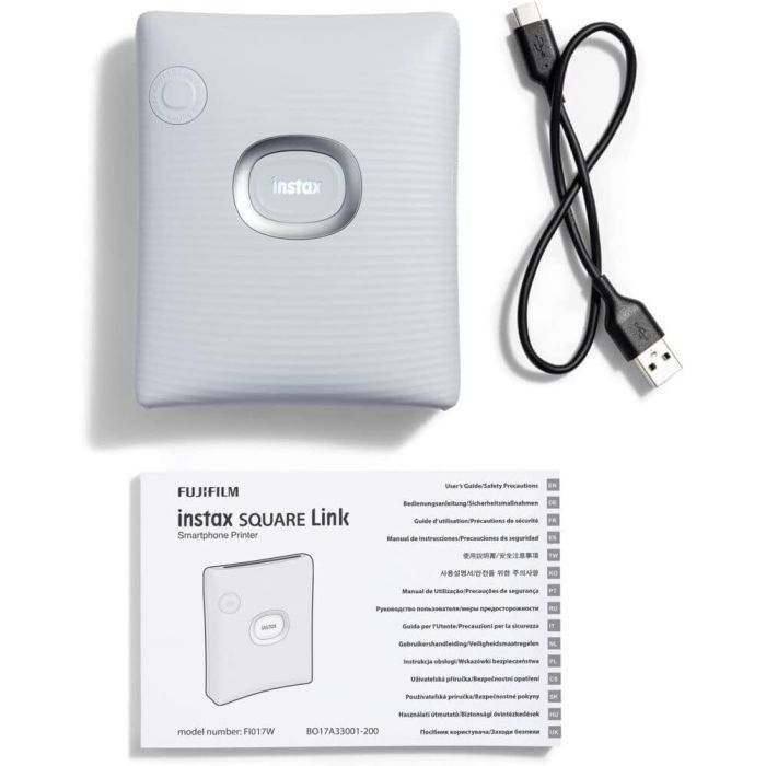 Сублімаційний принтер Fujifilm INSTAX SQ Link White (16785470) зображення 5