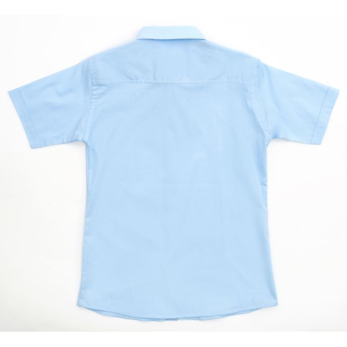Рубашка детская A-Yugi с коротким рукавом (18089-164B-blue) изображение 2