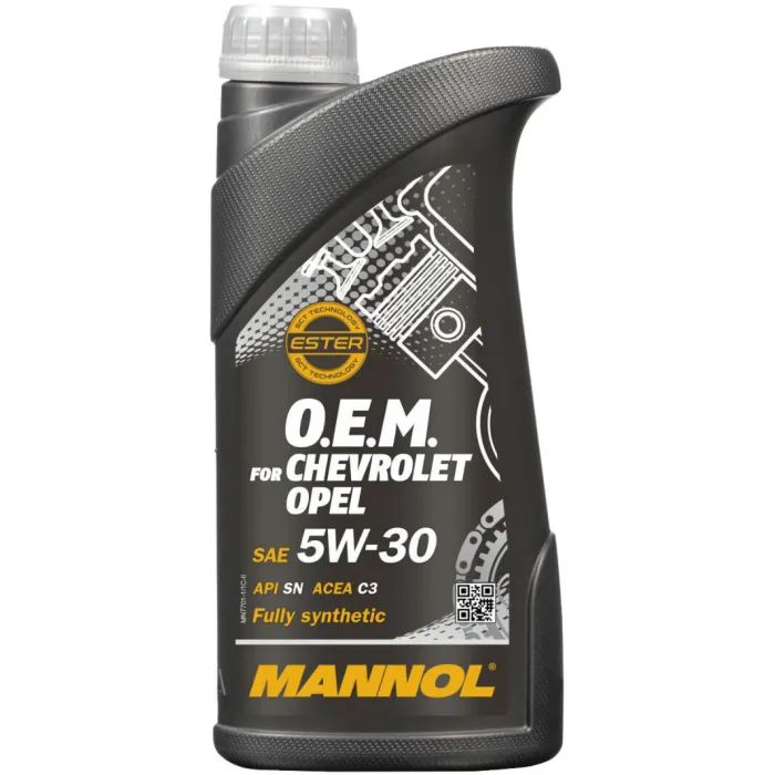 Моторное масло Mannol Energy Formula OP 5W-30 SN Plus 1л (MN7701-1)