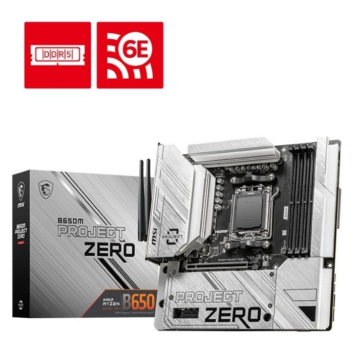 Материнская плата MSI B650M PROJECT ZERO изображение 6