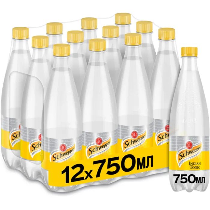 Напиток Schweppes Indian Tonic Безалкогольный сильногазированный 250 мл (40822341) изображение 2