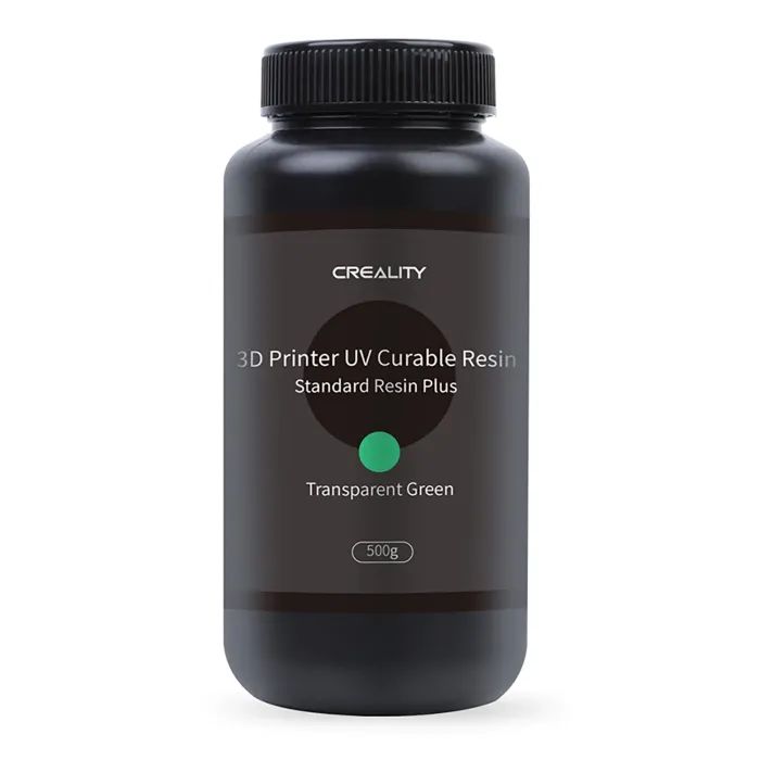 Фотополимерная смола Creality Resin, LCD Standard Plus 500г, black, transparent (3302020065) изображение 2