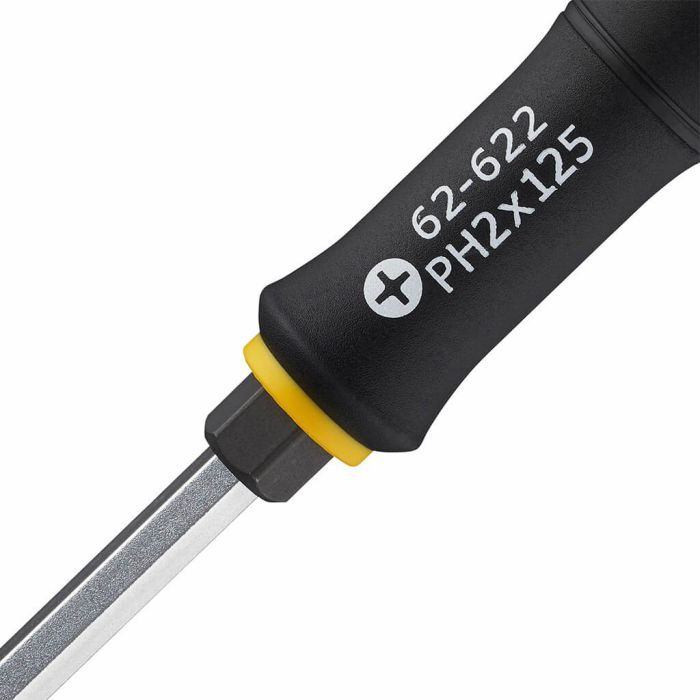Отвертка Stanley FatMax, шлиц Ph2х125 мм, шестигранник под ключ. (FMHT0-62622) изображение 3