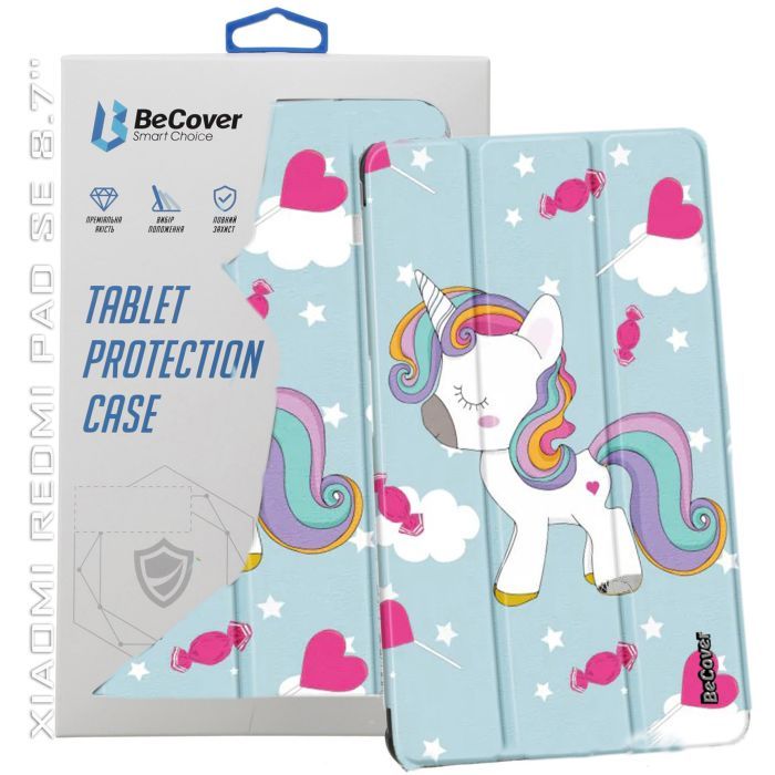 Чехол для планшета BeCover Smart Case Xiaomi Redmi Pad SE 8.7" Night (711915) изображение 7