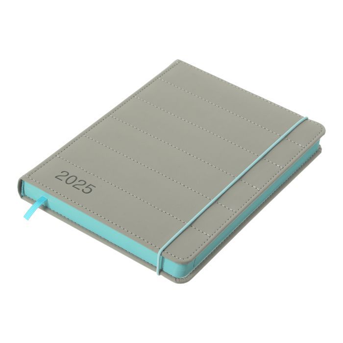 Еженедельник Buromax датированный 2025 AURA, А5 серый (BM.21100-09) изображение 2