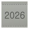 Еженедельник Buromax датированный 2026 AURA, А5 серый (BM.21100-09) изображение 6