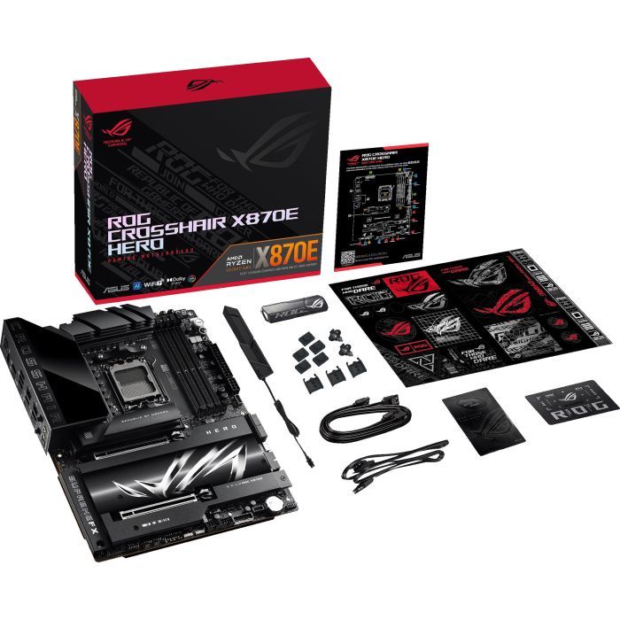 Материнская плата ASUS ROG CROSSHAIR X870E HERO изображение 4