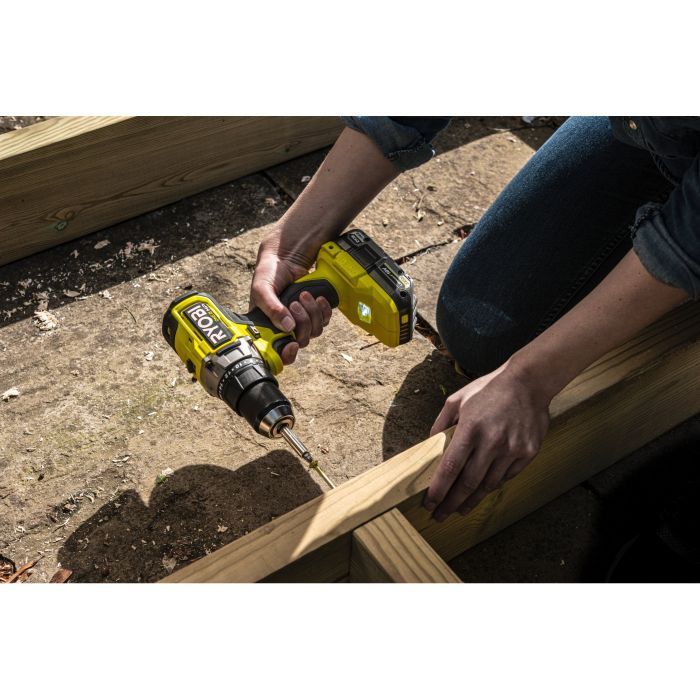 Шуруповерт Ryobi ONE+ HP RDD18X-220S 18В, 2х2Ah, 95Нм, 500·2100об/мин, сумка (5133005284) изображение 10