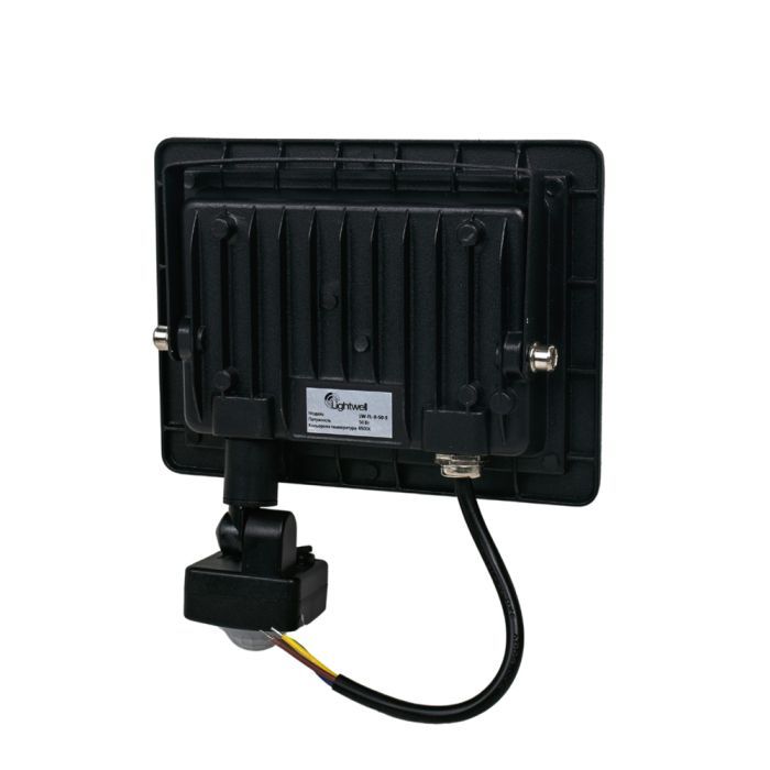 Прожектор Lightwell LW-FL-B-50-S 50 W з датчиком руху изображение 2