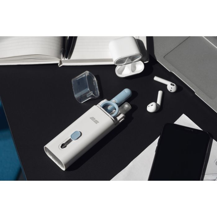 Универсальный чистящий набор 2E for office equipment, 7in1, white-blue (2E-SK7IN1) изображение 7