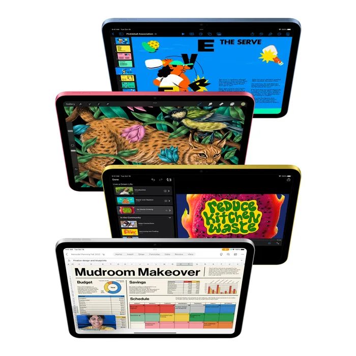 Планшет Apple iPad 10.9" 2024 Wi-Fi 64GB Silver (MCM74NF/A) зображення 6