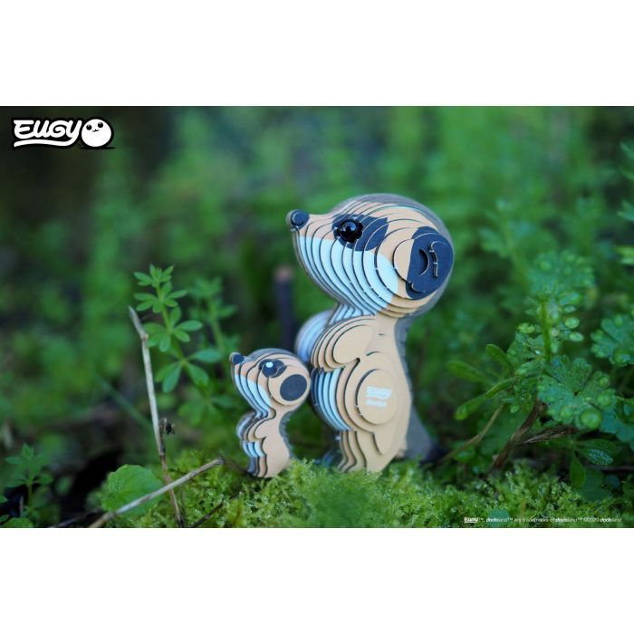 Пазл Eugy 3D Зоопарк Сурикат (XEG-046) зображення 8