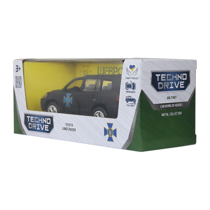 Машина TechnoDrive серии Шевроны Героев - Toyota Land Cruiser - ЦСО Альфа (KM6010SA) изображение 5