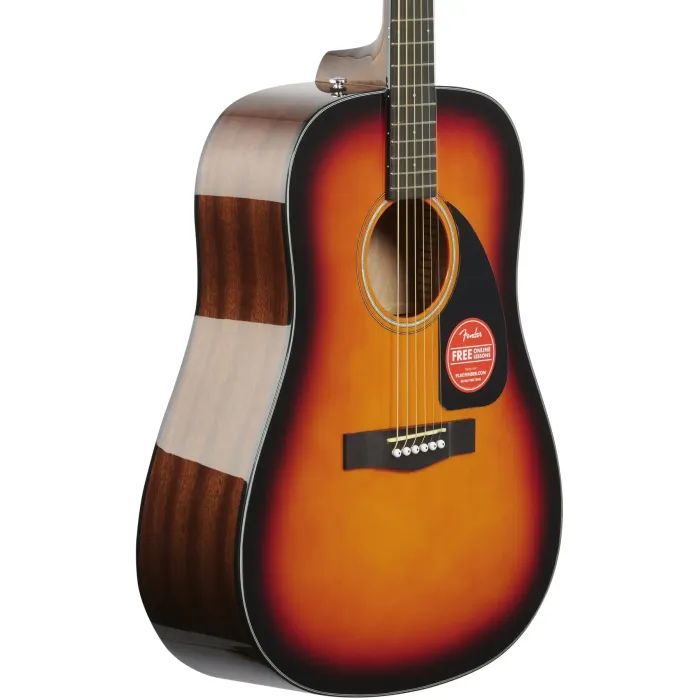 Гитара акустическая Fender CD-60 V3 WN Sunburst (228748) изображение 4