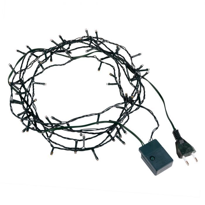 Гирлянда YES! Fun Нить 70 LED Желтая 4.9 м 8 режимов Мерцания (974852) изображение 2