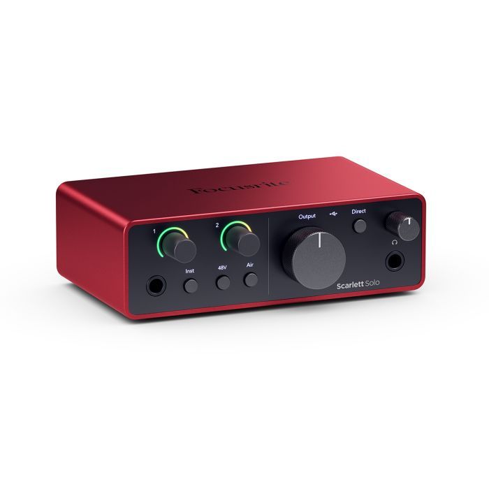 Аудіоінтерфейс Focusrite Scarlett Solo 4th Gen (234617) зображення 4