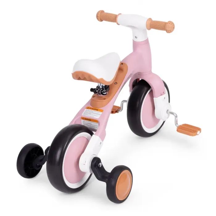 Беговел Ecotoys Велосипед 3 в 1 Freedom Pink (LC-V1359 PINK) изображение 5