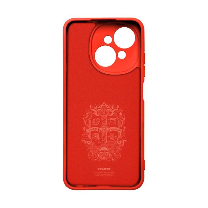 Чохол до мобільного телефона Armorstandart ICON Tecno Spark Go 1 (KL4) Camera cover Red (ARM81217) зображення 2