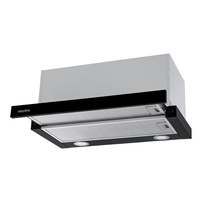 Витяжка кухонна Interline SHARK PLUS BL/S A/60 зображення 3