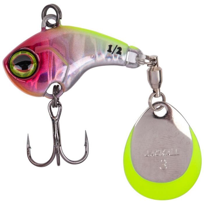 Блесна Jackall Deracoup 3/8oz (10.5g) HL Clown (1699.21.82)