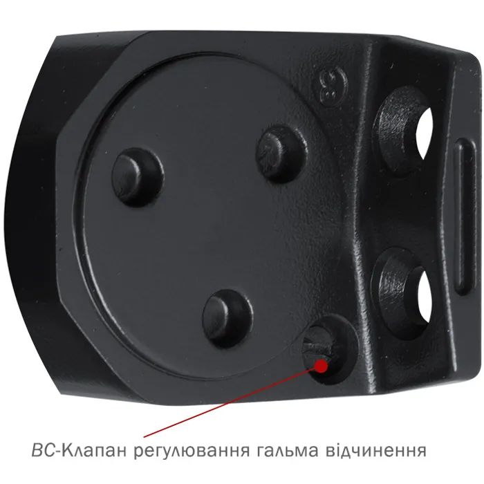 Доводчик двери Ryobi D-2055V BLACK изображение 5