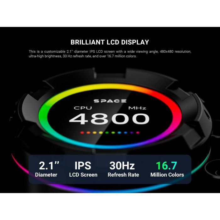 Система жидкостного охлаждения ID-Cooling SL360 Pro SE изображение 12