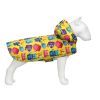 Дощовик для тварин WAUDOG Clothes Накидка з капюшоном Мохнаті монстри XL (359-4050)