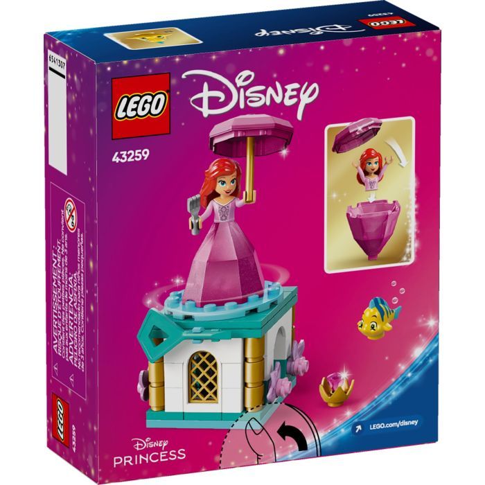Конструктор LEGO Disney Princess Кружляння Аріель (43259) зображення 8