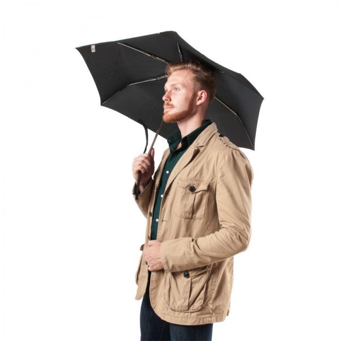 Зонт Fulton Miniflat-1 L339 Black (L339-000076) изображение 2