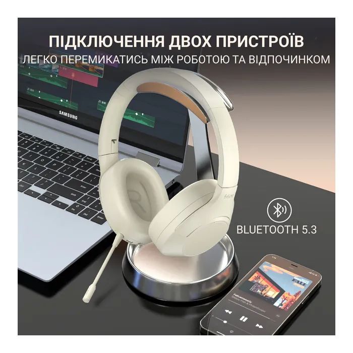 Наушники Fifine X3 Wireless Black (X3) изображение 10
