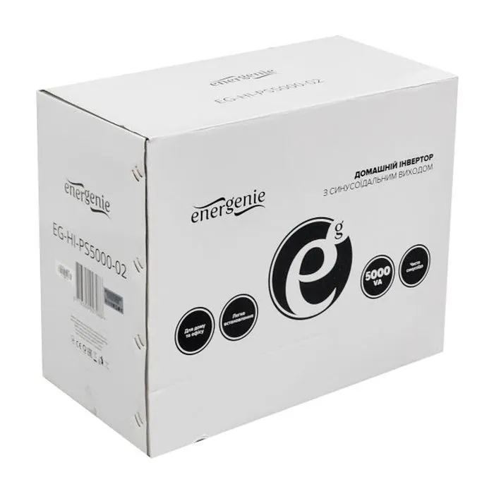 Пристрій безперебійного живлення EnerGenie EG-HI-PS5000-02 5000VA 3000W 48V (EG-HI-PS5000-02) зображення 4