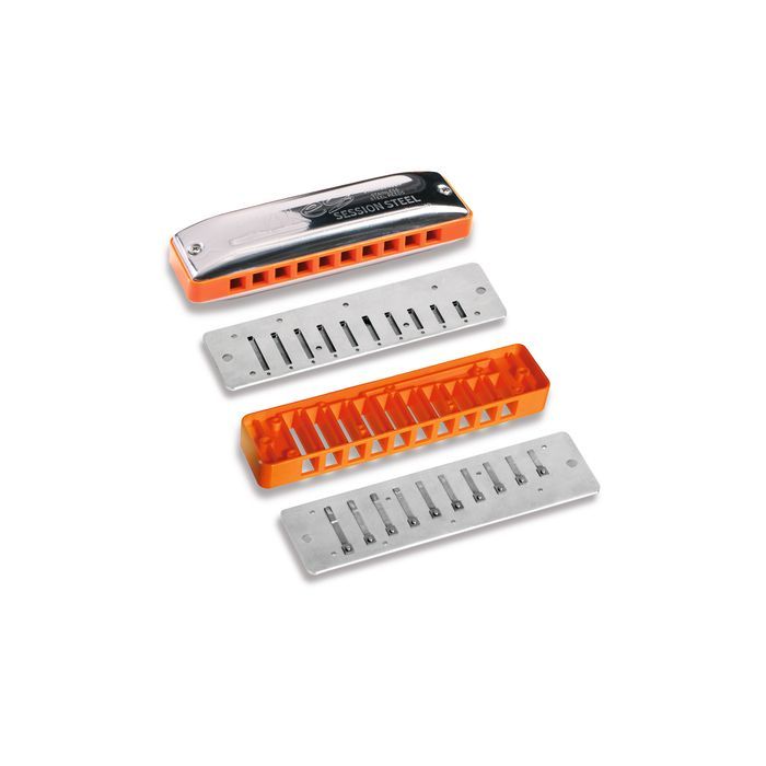 Губная гармошка Seydel Session Steel A-major (10301A) изображение 2