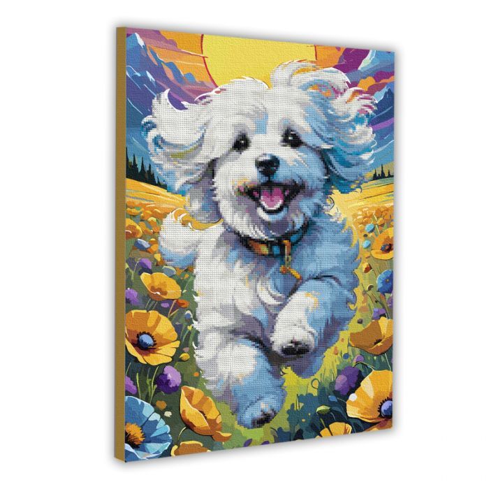 Картина по номерам Santi алмазна мозаїка Пухнаста радість, 40*50см (954978)