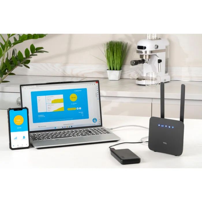 Маршрутизатор TCL LINKHUB (HH42CV2)+Power Bank 20000мАгод +USB-DC кабель (694743657296) зображення 10