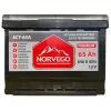 Аккумулятор автомобильный NORVEGO ВЕСТА Premium 65A +прав (0) (640 пуск)