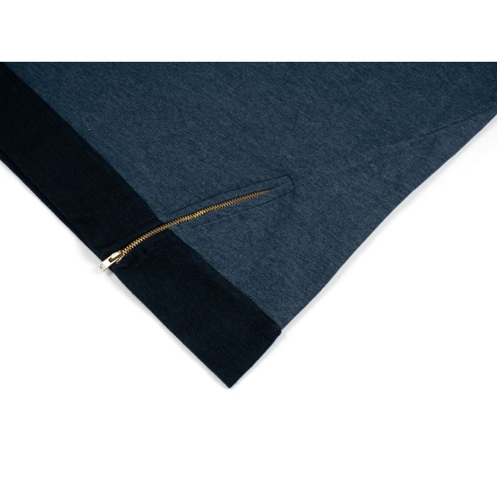 Кофта дитяча Haknur з блискавкою (6256-170B-blue) зображення 4