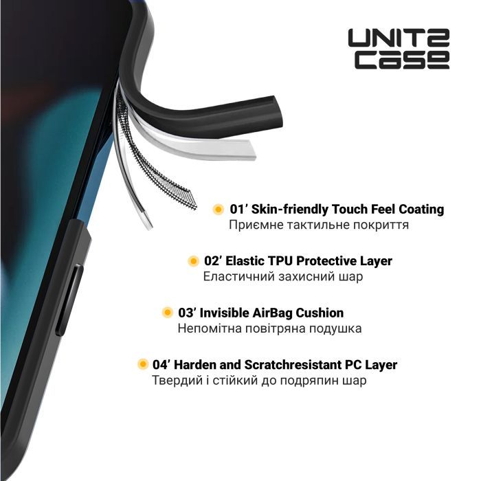 Чохол до мобільного телефона Armorstandart UNIT2 Samsung S25 Ultra Black (ARM81843) зображення 2