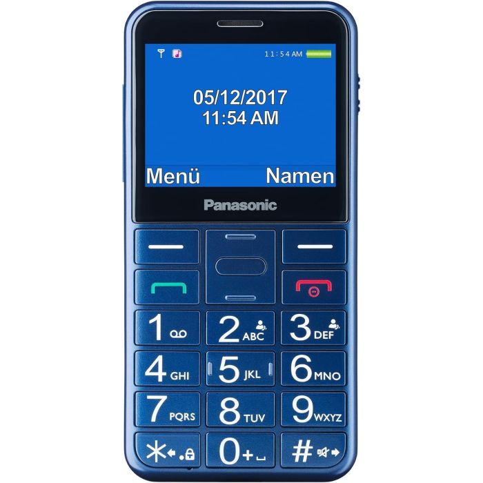 Мобильный телефон Panasonic KX-TU155 Blue (KX-TU155EXCN) изображение 4