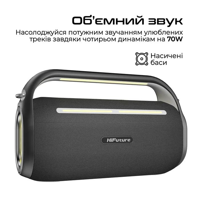 Акустическая система HiFuture Musicbox 100 Black (musicbox100.black) изображение 2